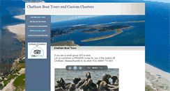 Desktop Screenshot of chathamboattours.com